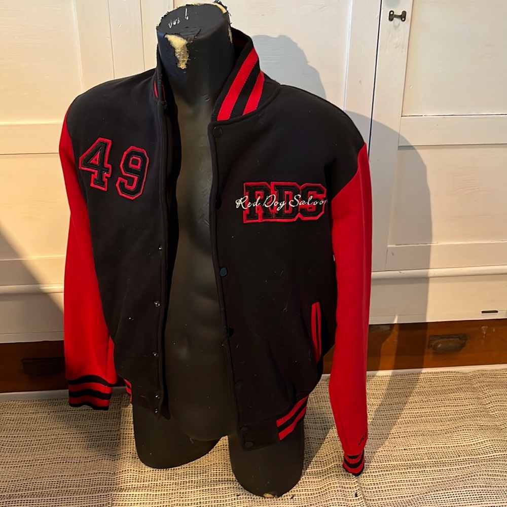 Men’s Red Dog Saloon Varsity Jacket